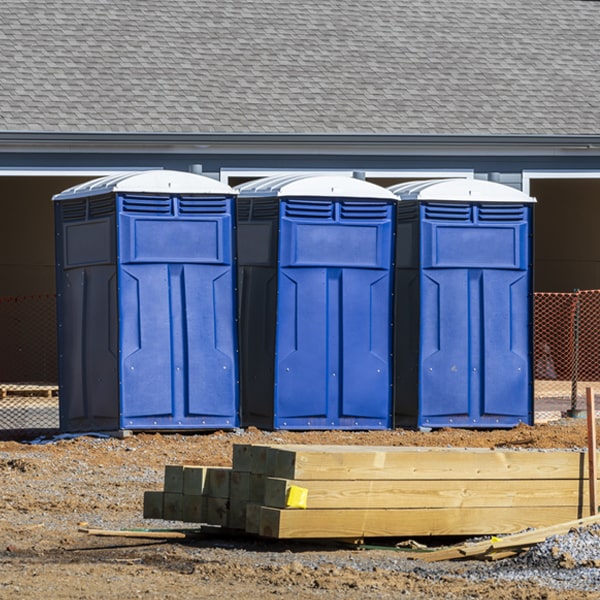 how do you ensure the porta potties are secure and safe from vandalism during an event in Fowler MI